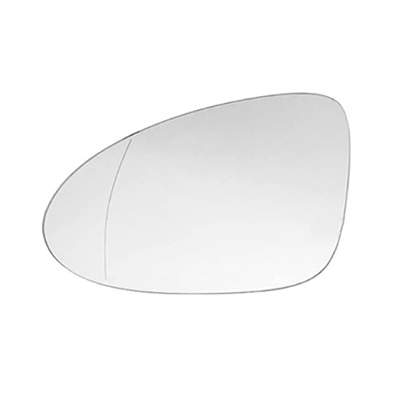 Flügel Spiegelglas Umkehrlinse Rückfahrglas Spiegel mit Heizfunktion/Spiegelglas Links Rechts mit Trägerplatte Ersatz für Macan 2014-2020,Left von GCTRICL