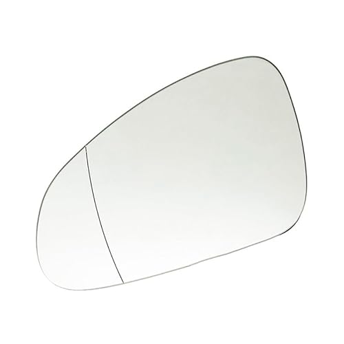 Flügel Spiegelglas Umkehrlinse Rückfahrglas Spiegel mit Heizfunktion/Spiegelglas Links Rechts mit Trägerplatte Ersatz für Opel/Vauxhall Astra J 2009-2015,Left von GCTRICL