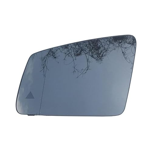 Flügel Spiegelglas Umkehrlinse Rückfahrglas Spiegel mit Heizfunktion/Spiegelglas Links Rechts mit Trägerplatte Toter-Winkel-Assistent Ersatz für Benz E-Class W212 2009-2015,Left von GCTRICL