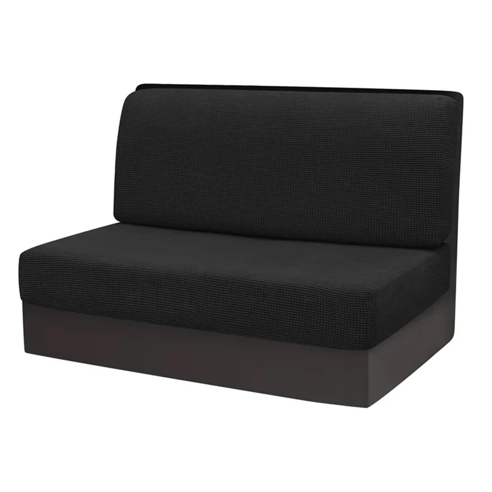 2 Teile/Satz Polar Fleece Dinette Kissen Bezüge Elastische RV Couch Abdeckung Sofa Sitzbezüge Bank Rückenlehne Abdeckung RV Camper Auto Dekor(Color 10) von GCYEIDMA