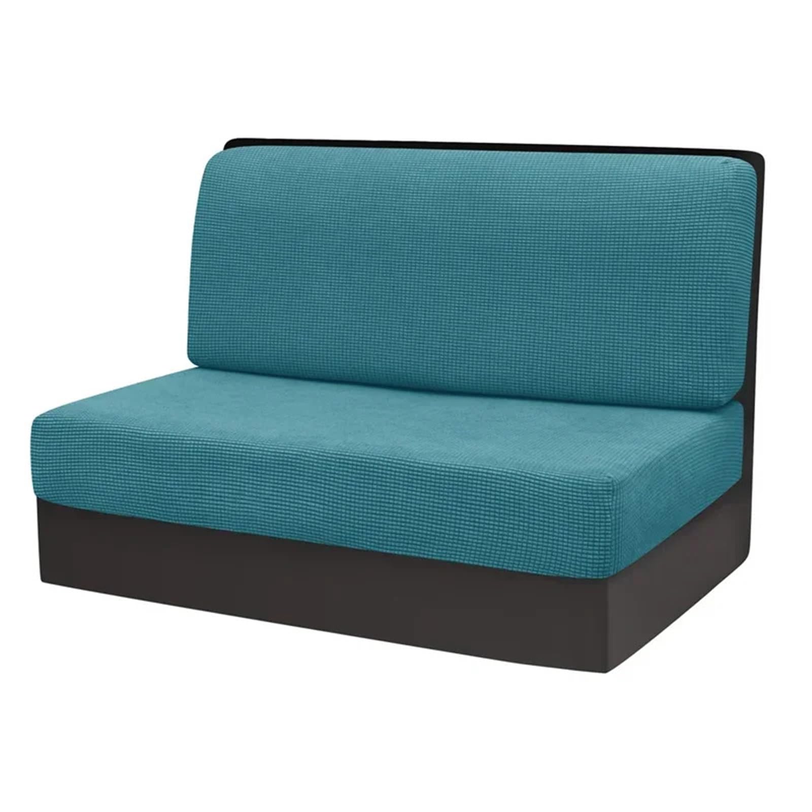 2 Teile/Satz Polar Fleece Dinette Kissen Bezüge Elastische RV Couch Abdeckung Sofa Sitzbezüge Bank Rückenlehne Abdeckung RV Camper Auto Dekor(Color 6) von GCYEIDMA