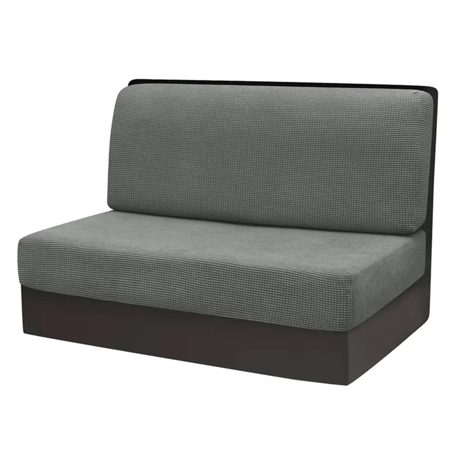 2 Teile/Satz Polar Fleece Dinette Kissen Bezüge Elastische RV Couch Abdeckung Sofa Sitzbezüge Bank Rückenlehne Abdeckung RV Camper Auto Dekor(Color 7) von GCYEIDMA