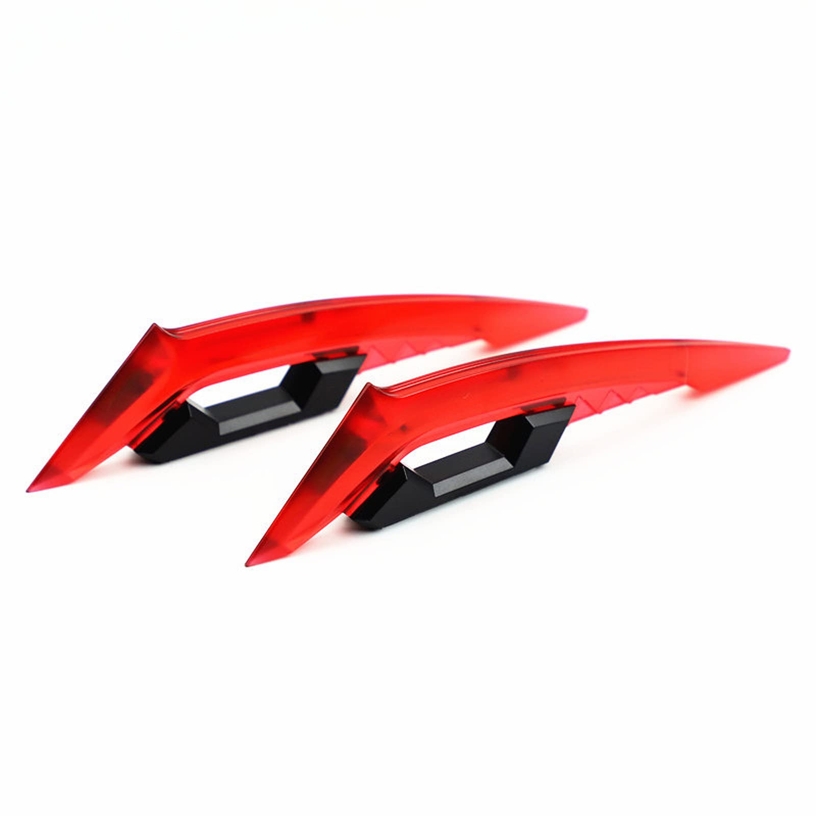 1 Paar Aeromic Motorrad Aeromix Spoiler Wing Modification Zubehör passend für 250SR von GDFHYJN(グフン)