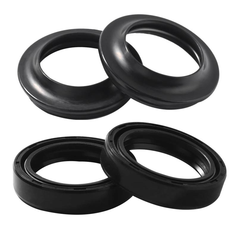 38x50x11 Vorderradgabel-Öldichtung und Staubschutz for YZ465 XT550 FZR600 3HE FZR600R XJ600N XJ600S Diversion 1980-2005(2pcs seal 2pcs cover) von GDKLDFG