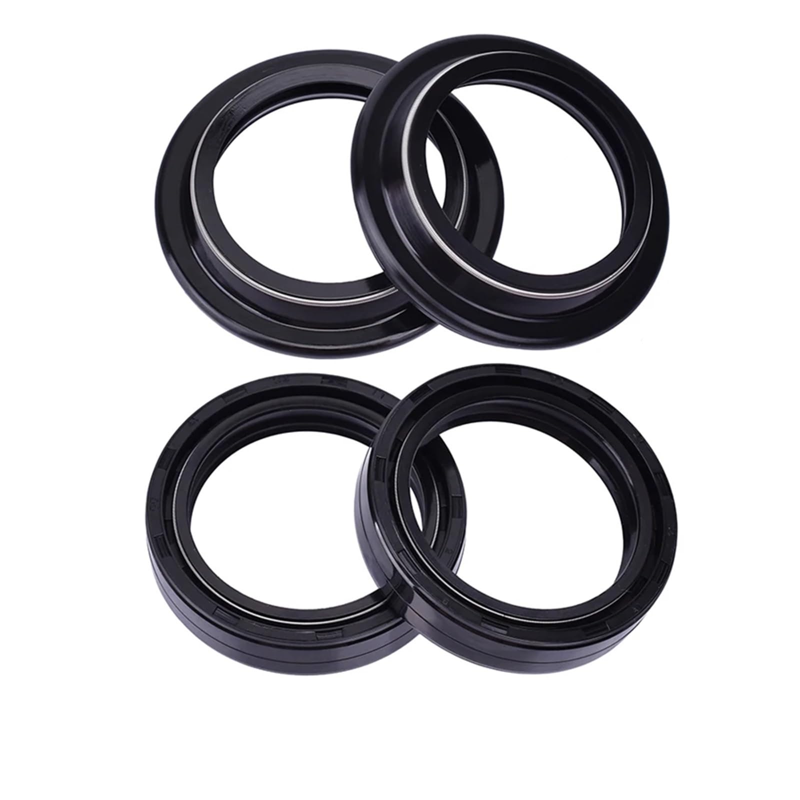 41x54x11 Motorrad Gabel Dämpfer Schock Staub Absorber Öl Dichtung for ZX1000 Ninja 1000 ABS Z1000 ZR1000 ZR 1000(Dust and Oil seal) von GDKLDFG