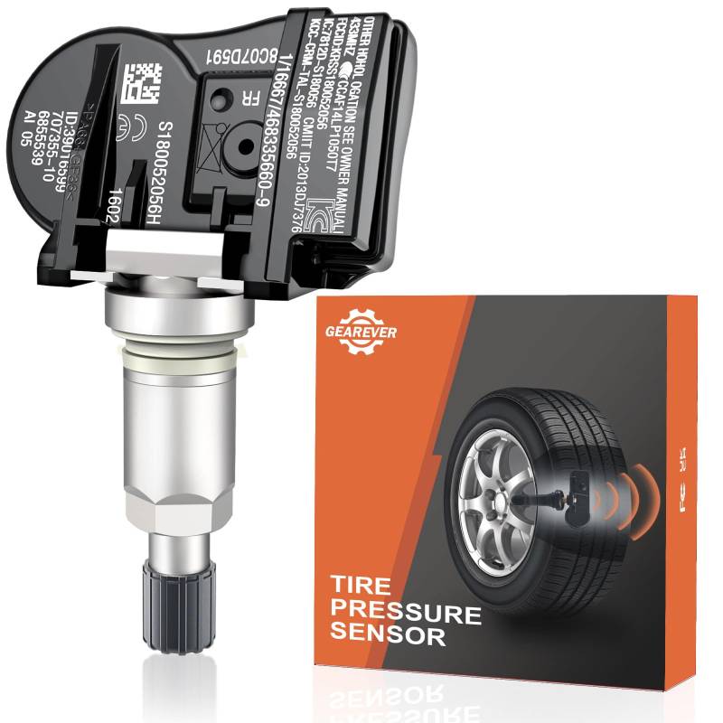 GEAREVER Reifendrucksensor Reifendruckkontrollsystem TPMS Sensor RDKS für BMW 1ER 2er 3er 4er F20 F21 F22 F23 F87 F45 F30 F31, TPMS Sensor 36106856209, 36106881890, 1 Stück von GEAREVER