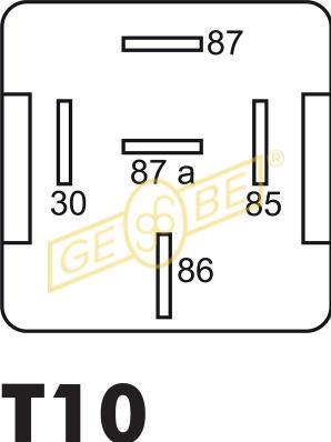 Sensor, Abgastemperatur GEBE 9 8089 1 von GEBE