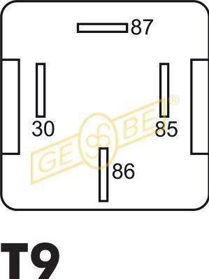 Sensor, Abgastemperatur nach Katalysator GEBE 9 8087 1 von GEBE