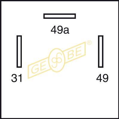 Sensor, Abgastemperatur nach Rußpartikelfilter GEBE 9 8101 1 von GEBE