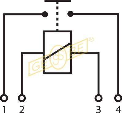 Sensor, Abgastemperatur vor Abgasturbolader GEBE 9 8009 1 von GEBE