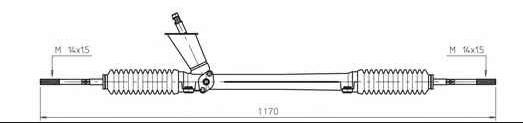 GENERAL RICAMBI Servolenkung VW WW4045 6Q1419061C Lenkgetriebe,Lenkung,Zahnstangenlenkung,Elektrische Lenkgetriebe von GENERAL RICAMBI