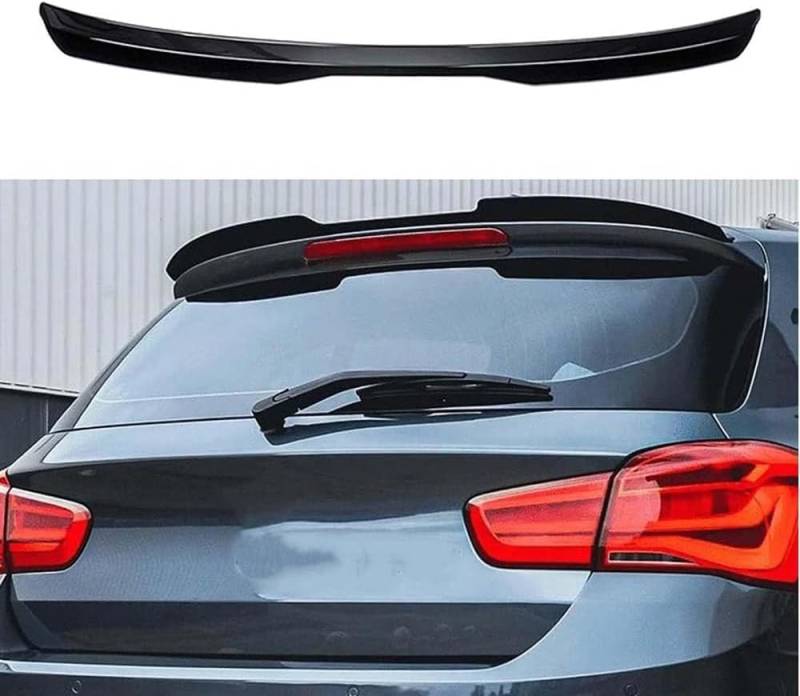 Auto Heckspoiler Spoiler für BMW 1 Series F20 F21 LCI M135i 116i 116d 118i 120i 120d 125i 125d 128i 2015-2019,HeckspoilerflüGel Kratzfest Auto-Spoiler Kofferraumspoiler von GENMAIBIGAO