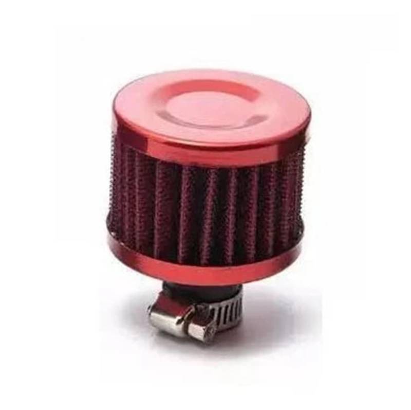 1Pcs Auto Sekundäre Ansaugfilter Luftfilter Kleine Pilz Kopf Filter Luftreiniger Auto Zubehör Kalten Lufteinlass(Red) von GEOLXD