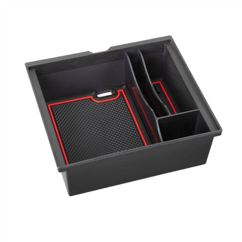 Auto-Armlehnenbox Center Console Organizer Lagerung Armlehne Lagerung Box für Tesla für Modell 3/Y 2021 2022(1) von GERLJ