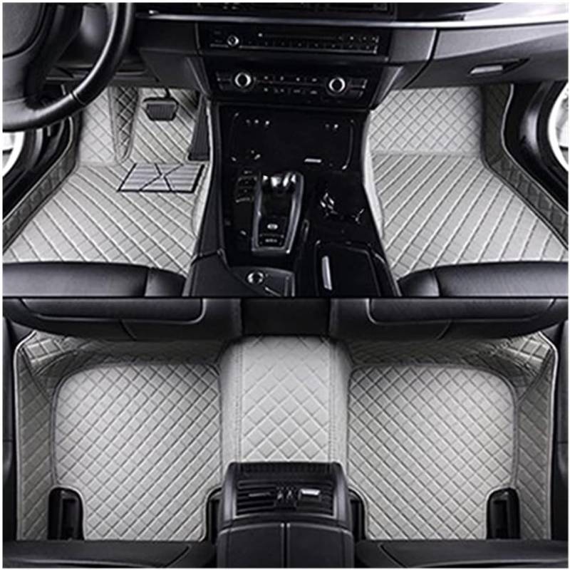 Automatische Fußmatten Automatte, benutzerdefinierte Leder-Auto-Bodenmatte für Mercedes für Benz SL R230 2001-2011(3) von GERLJ