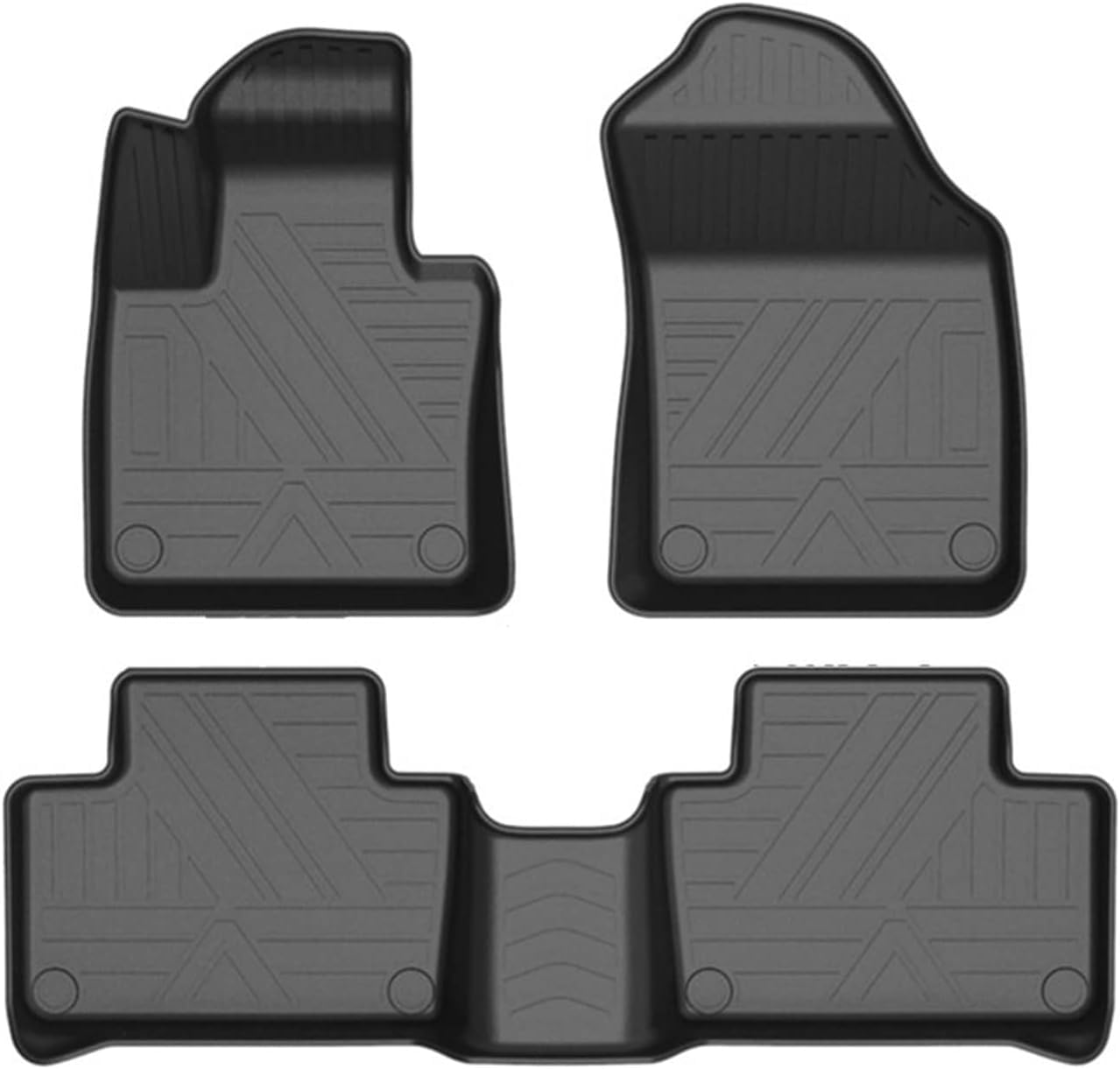 Automatische Fußmatten Automatte Auto-Fußmatten für Renault für Fluence 2011-2017(5seat Floor mat) von GERLJ