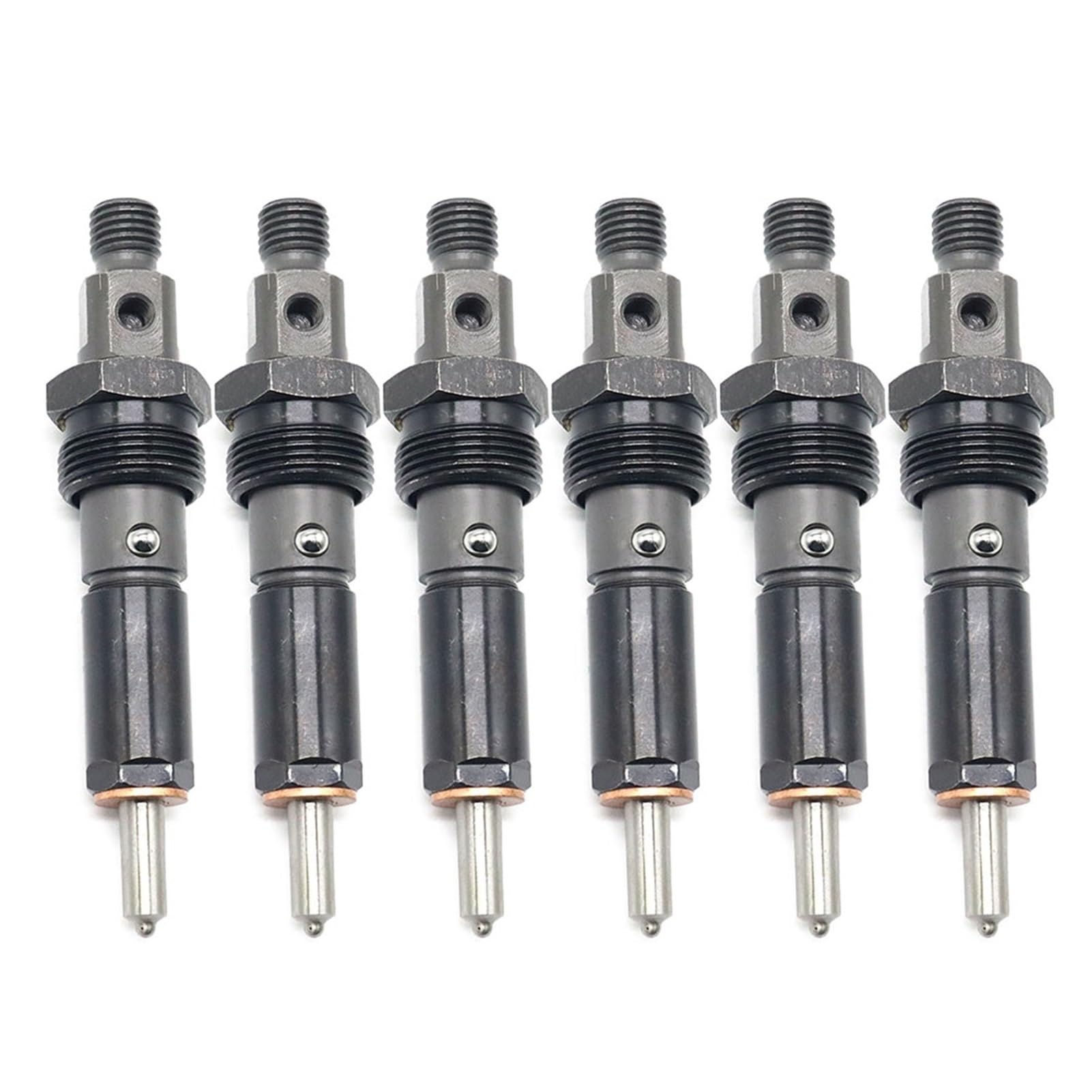 Einspritzdüsen für Kraftfahrzeuge 6PCS Auto Zubehör Kraftstoff Injektor Für Cummins 5,9 L 6BT Für Diesel Für von GERLJ