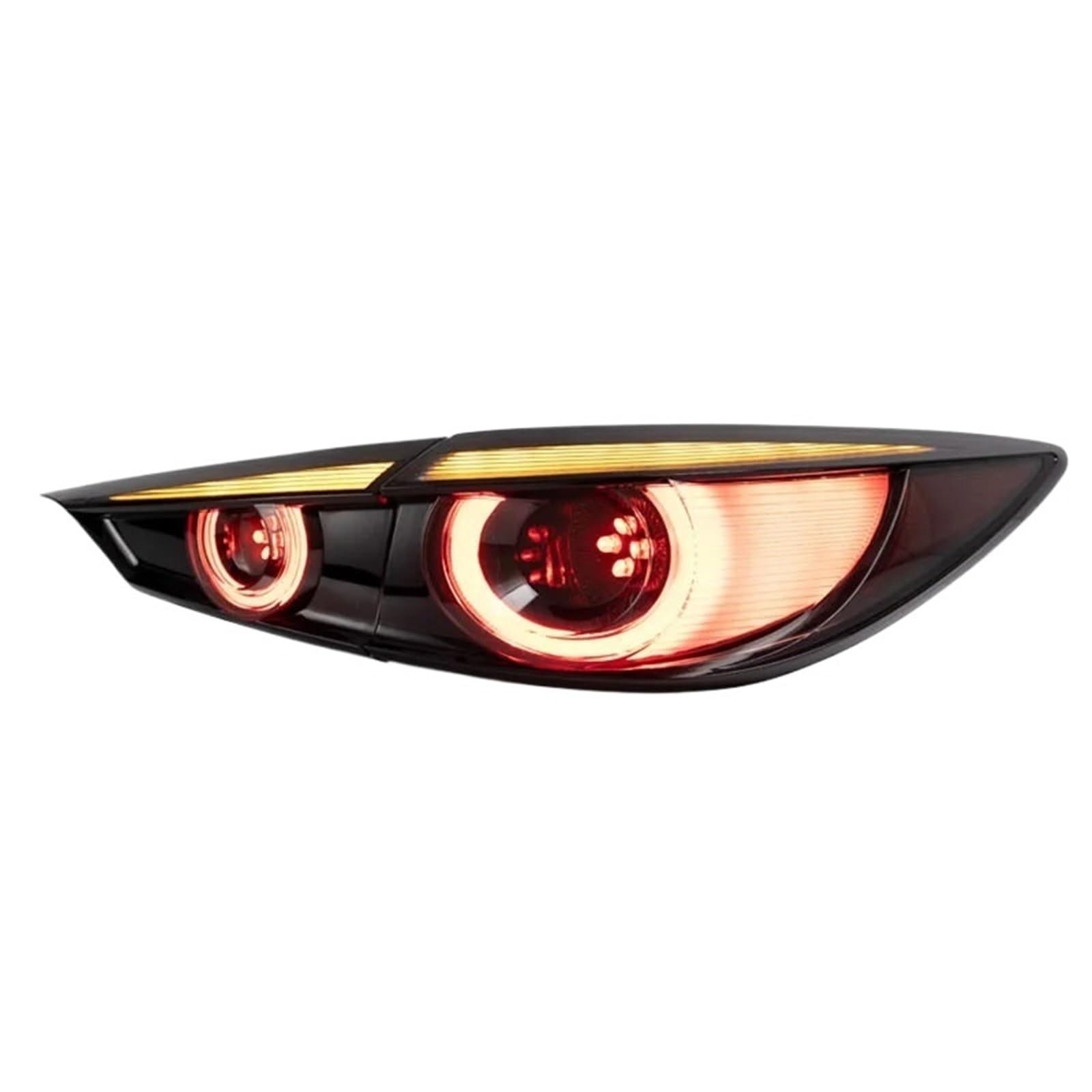 GERLJ Auto Rücklicht Auto Rücklicht Für Mazda 3 BM Für Limousine 2014-2018 Rücklicht Hinten Laufende Licht von GERLJ