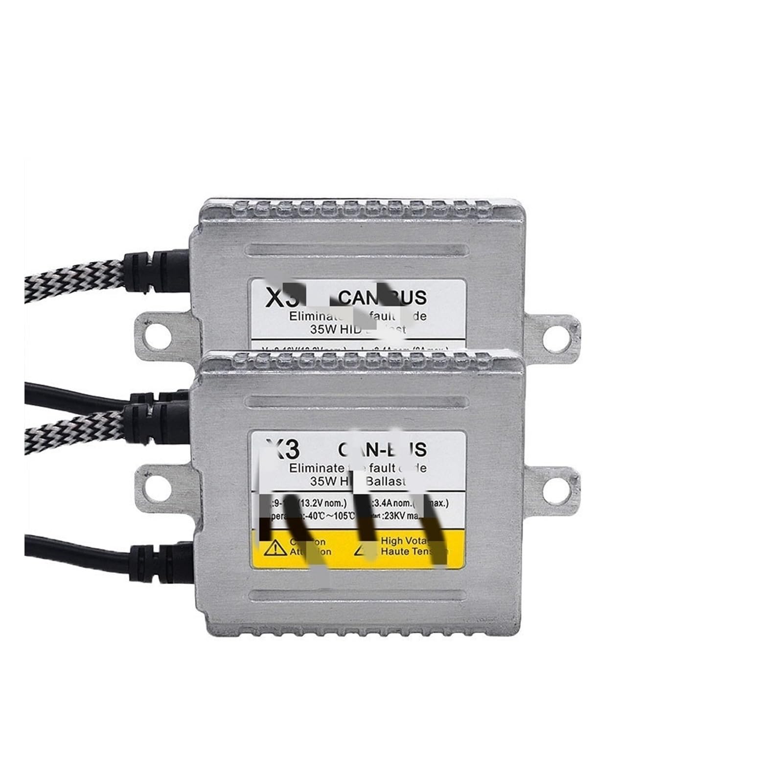 GERLJ Ballast 2 Stück schnelle helle 35 W für AC für Xenon-Kit Canbus Ballast DLT X3 für H4 H7 H1 9005 9006 Birnen-Scheinwerfer-Autozubehör von GERLJ