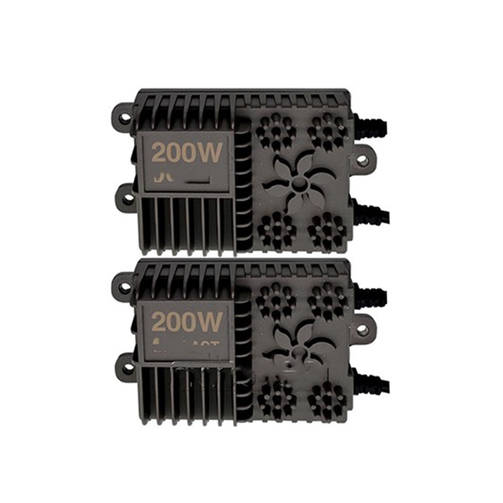 GERLJ Ballast 200 W für Xenon-Ersatz-Vorschaltgerät für 12 V H1 H3 H7 H11 9005 9006(2PCS) von GERLJ