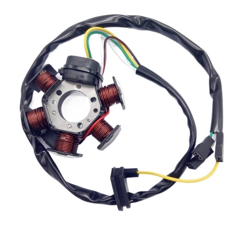 GERLJ Elektrische Motorrad-Feuerwehrspule Motorrad Für Tuono Generator Stator Spule Platte Lichtmaschine für Aprilia RS50 RX50 MX50 RS RX MX 50 AM6 von GERLJ