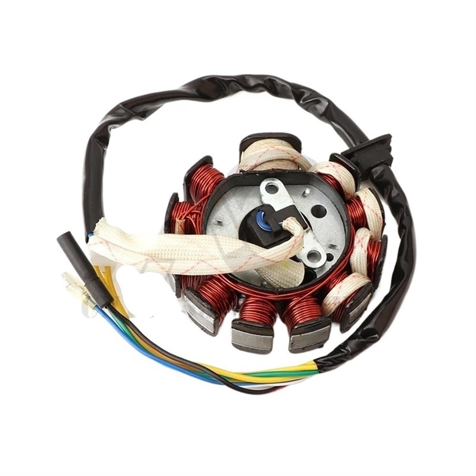 GERLJ Elektrische Motorrad-Feuerwehrspule Motorrad Teile Pol Generator Magneto Zündung Stator Spule Für GY6 125-11 150cc 125cc für Roller ATV Kart von GERLJ