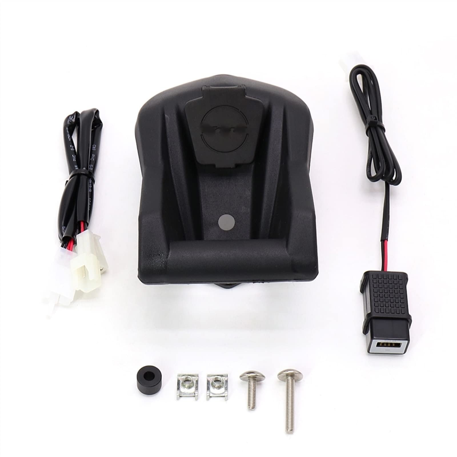 GERLJ Halterungen für Navigationstafeln Motorrad Telefon Navigation Halterung Wireless Für USB Lade Port Halter Halterung Für Yamaha Für T-MAX 560 SX DX(Tmax Holder) von GERLJ