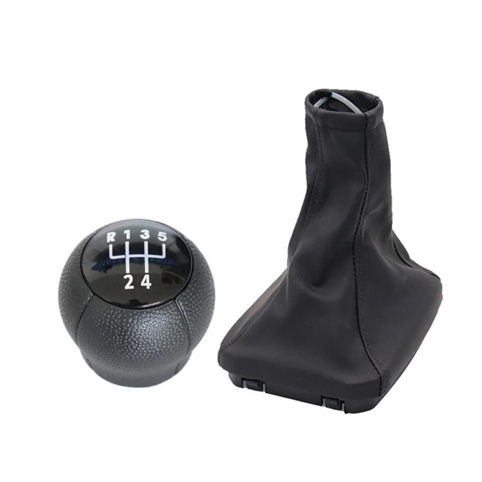 GERLJ Schaltknauf Für Meriva A 2003-2005 2007-2010 Hebel Stick Leder Boot Abdeckung Zubehör(B Boot Cover) von GERLJ