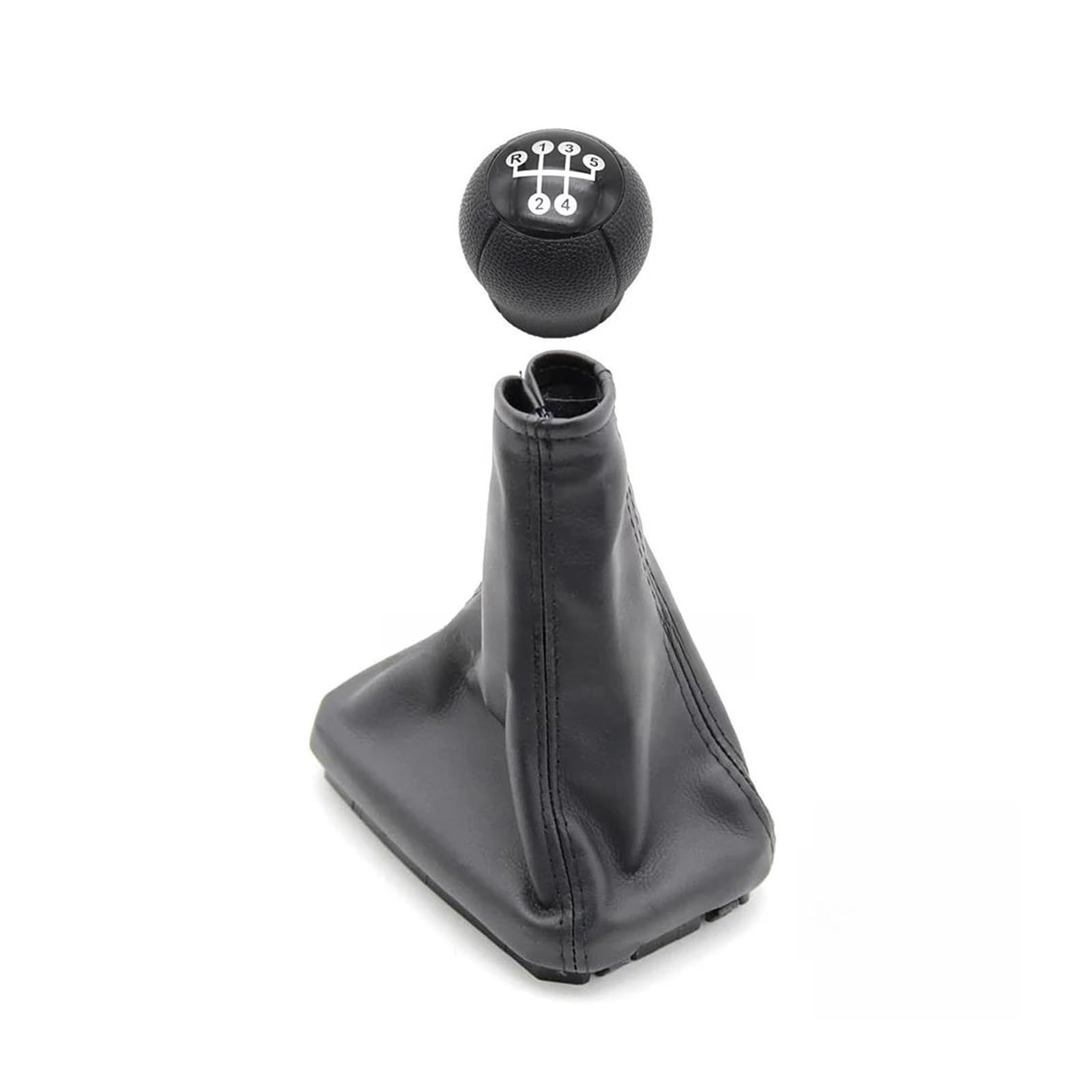 GERLJ Schaltknauf Für Vauxhall für Meriva A 2003-2010 Auto Schaltknauf Schalthebel Schalthebel Knopf Boot Shift(Gear knob Boot) von GERLJ