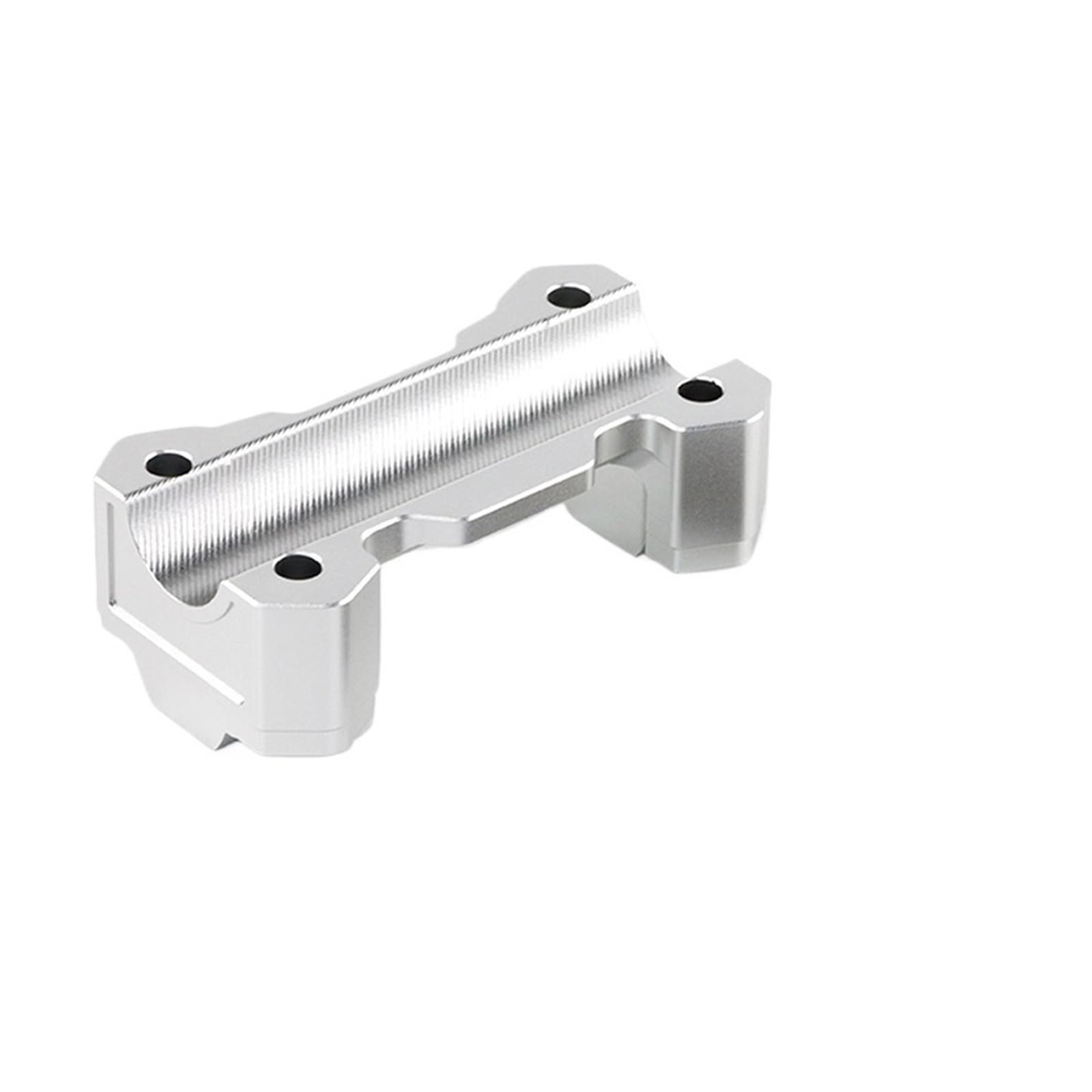 Motorradwasser -Retikulationstank Für F850GS 2018-2022 Motorrad Lenker Riser Verlängern Griff Bar Mount Clamp Adapter(NO Logo Silver) von GERLJ