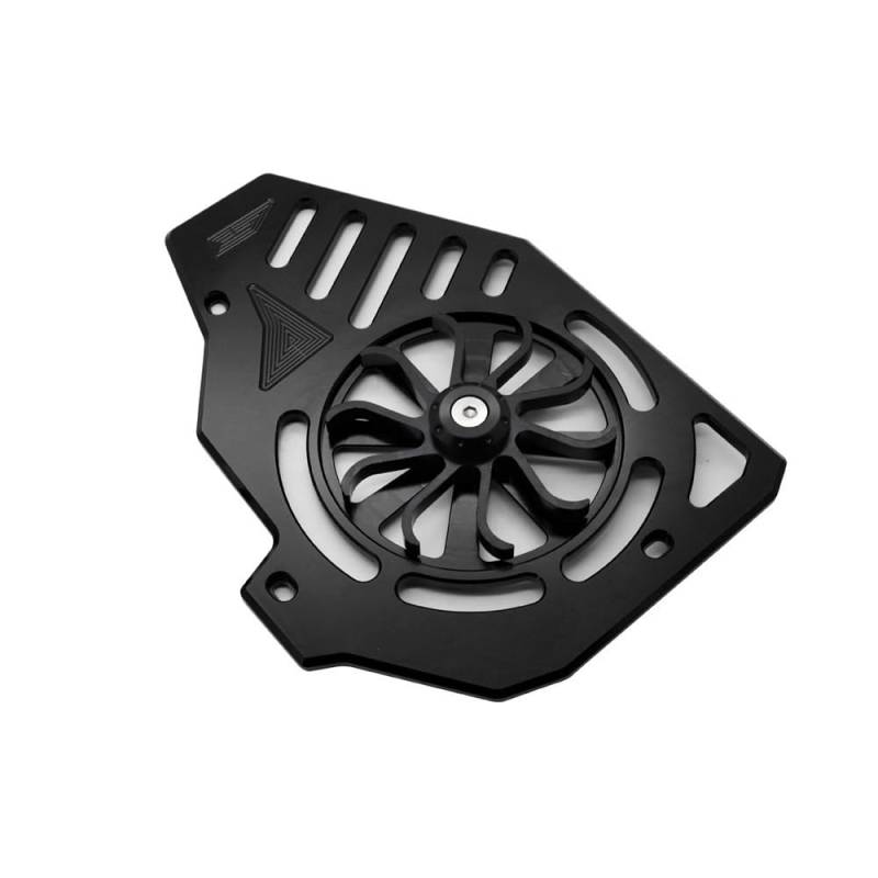 Motorradwasser -Retikulationstank Motorrad Air Blade Abdeckung für Kühler Hitzeschild für Schutz Abdeckung für Kühler Abdeckung Dreh Fan Grille Schild Für PCX125(Schwarz) von GERLJ