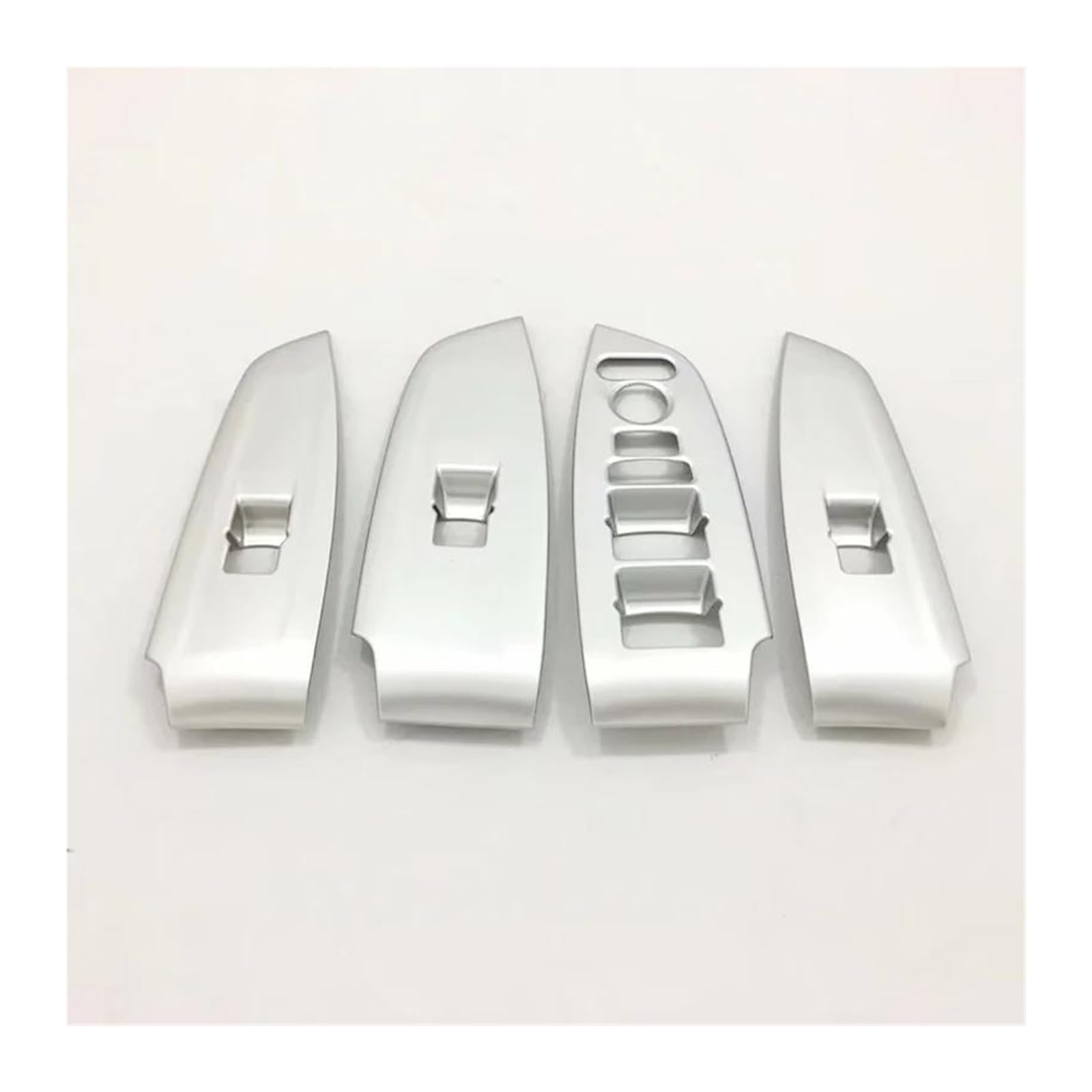 Steuerung der Mitte der Autodekorationsleiste ABS für Chrome Für Accord 10th 2018 2019 Auto Tür Fenster für Glas Lift Control Switch Panel Abdeckung Trim(Silber) von GERLJ