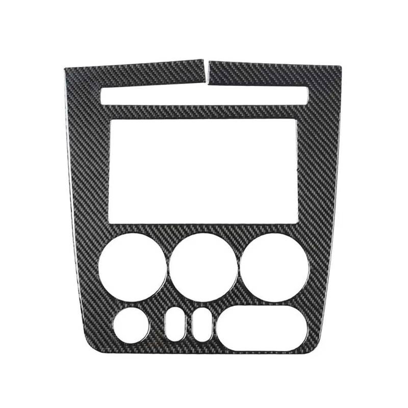 Steuerung der Mitte der Autodekorationsleiste Für H3 2005-2009 Car Center Control Panel Abdeckung Aufkleber Auto Innen Schutz Zubehör(Schwarz) von GERLJ