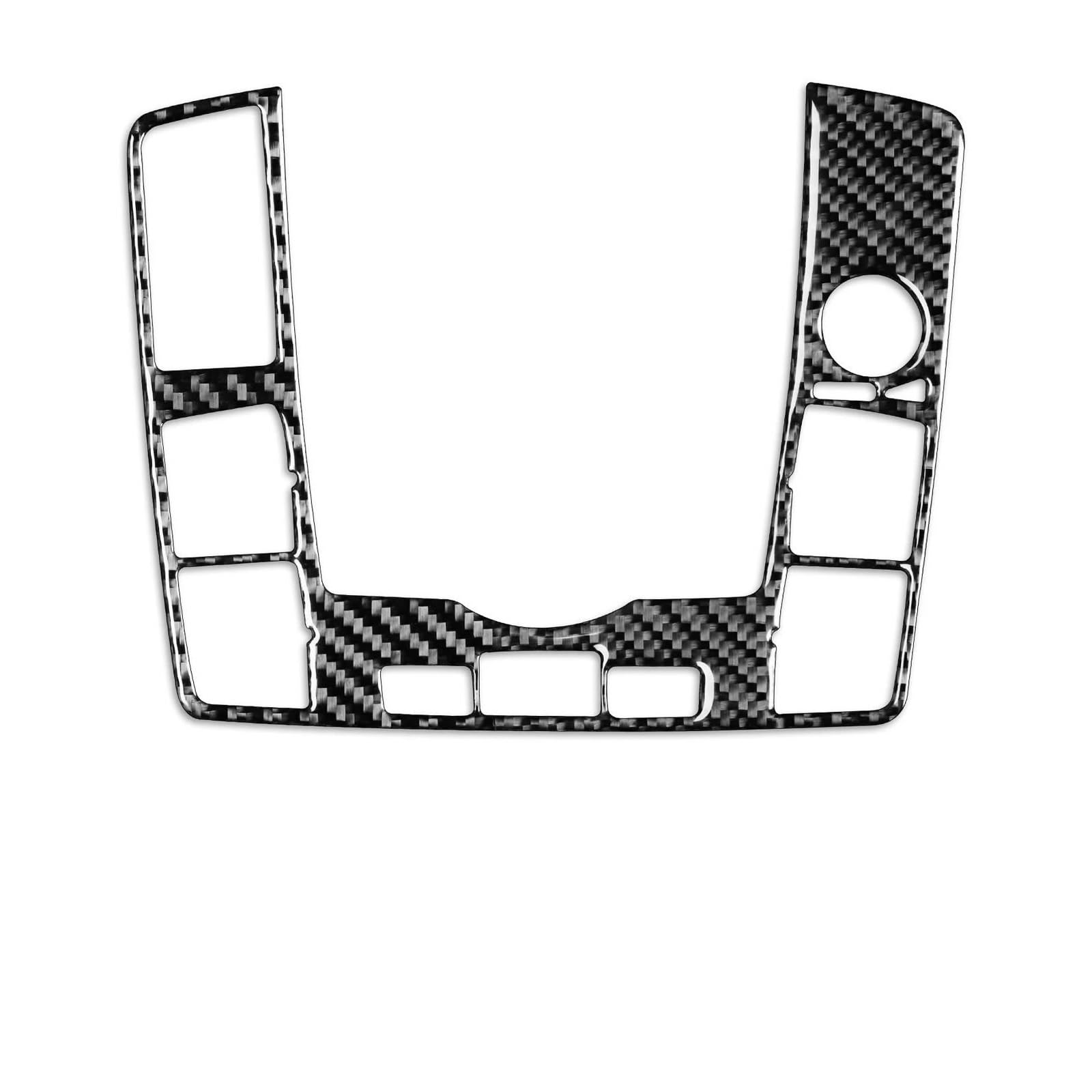 Steuerung der Mitte der Autodekorationsleiste Schaltknopf-Panel-Trim-Abdeckung, Auto-Innenaufkleber für Q7 2007–2015 von GERLJ