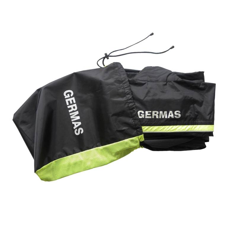 GERMAS 970.01-52-L Motorrad REGENSET, Schwarz, Gr. L von Germas