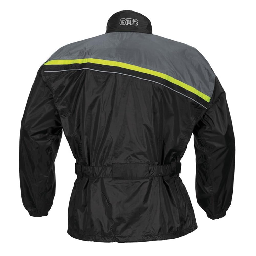 GERMAS Regenjacke Douglas, Farbe:schwarz-gelb fluo, Größe:7XL von Germas