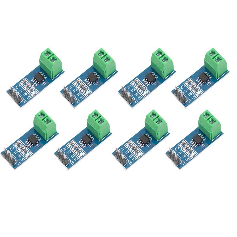 8pcs ACS712 Stromsensormodul 5A Bereich, Current Sensor kompatibel mit Arduino (ACS712-5A) von GERUI