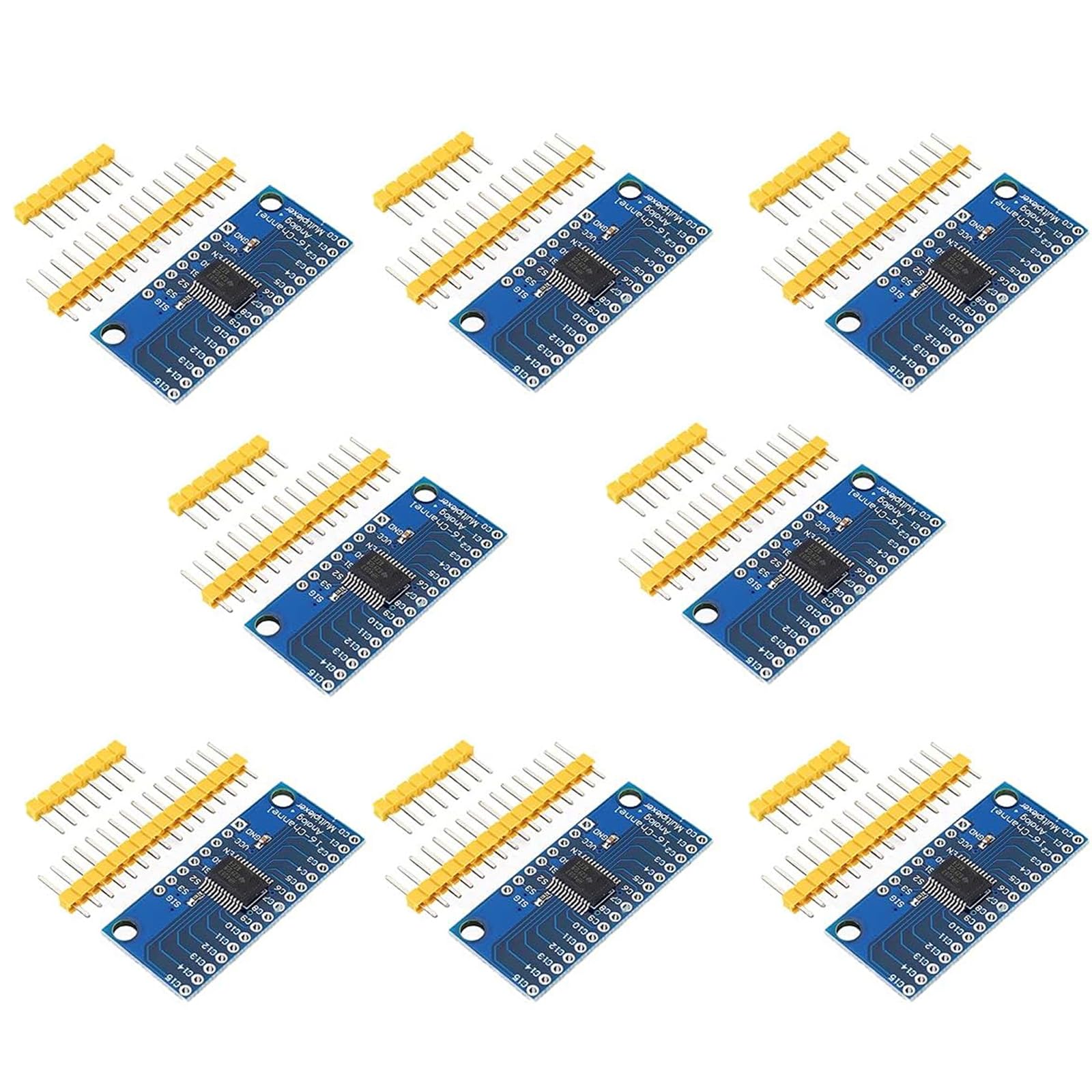 8pcs CD74HC4067 High Speed CMOS 16 Kanal Analysator Digital Multiplexer Analog/Digital 2V-6V von GERUI