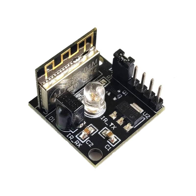 ESP8285 ESP-01M IR-Transceiver Wifi-Wireless-Modul,WIFI-Fernbedienungsschalter,Digitaler Infrarot-Transceiver-Sensor,Entwicklung Lernbrett von GERUI