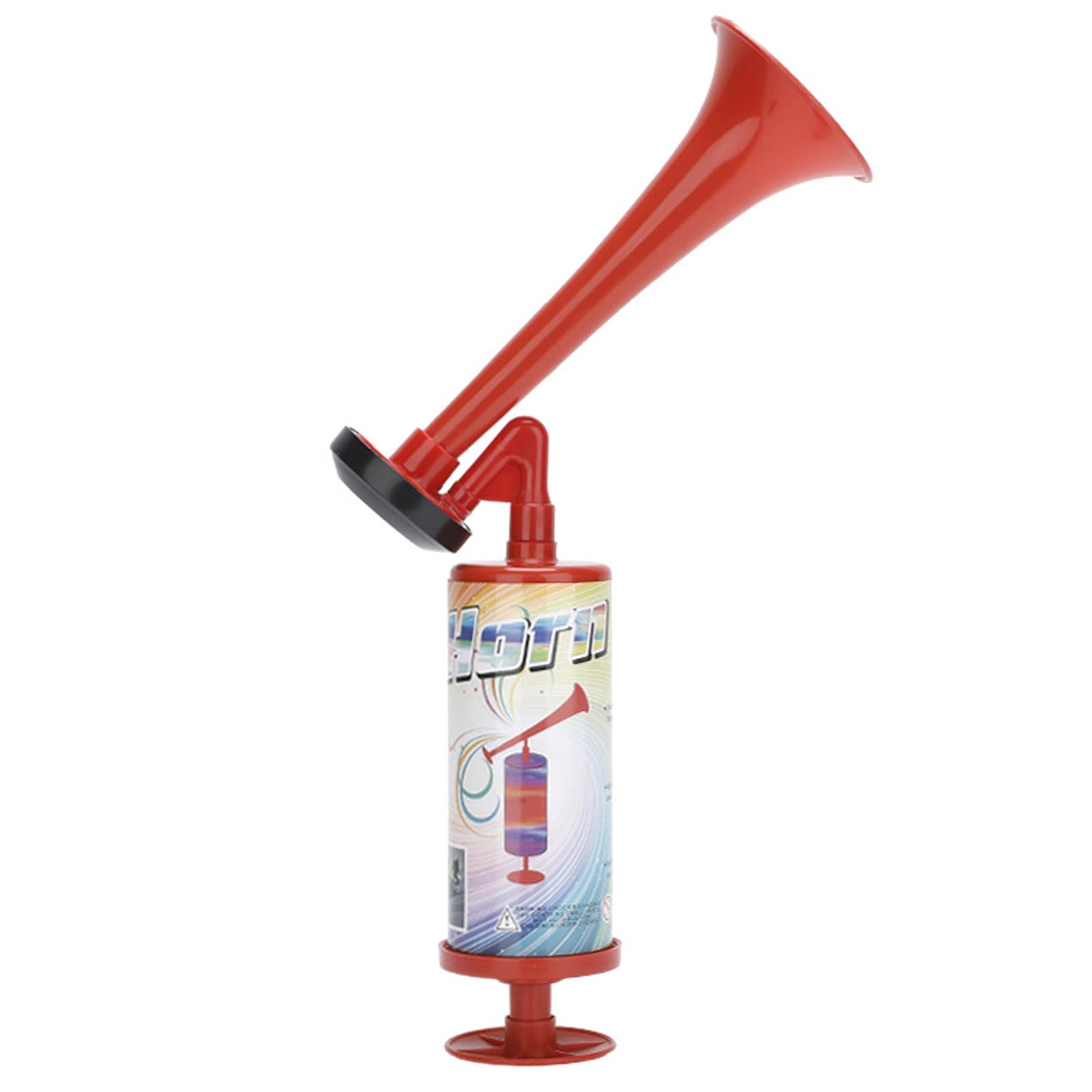 Stadionhorn, manuelle Stadion-Trompete,Luftdruck-Fanfare Air Horn Extrem Laut,Handheld Air Pumpe Laut Sound Hand Signalhorn für Sports，Air Horn,fussball Fanfare Druckluft Horn (Trompete) von GERUI