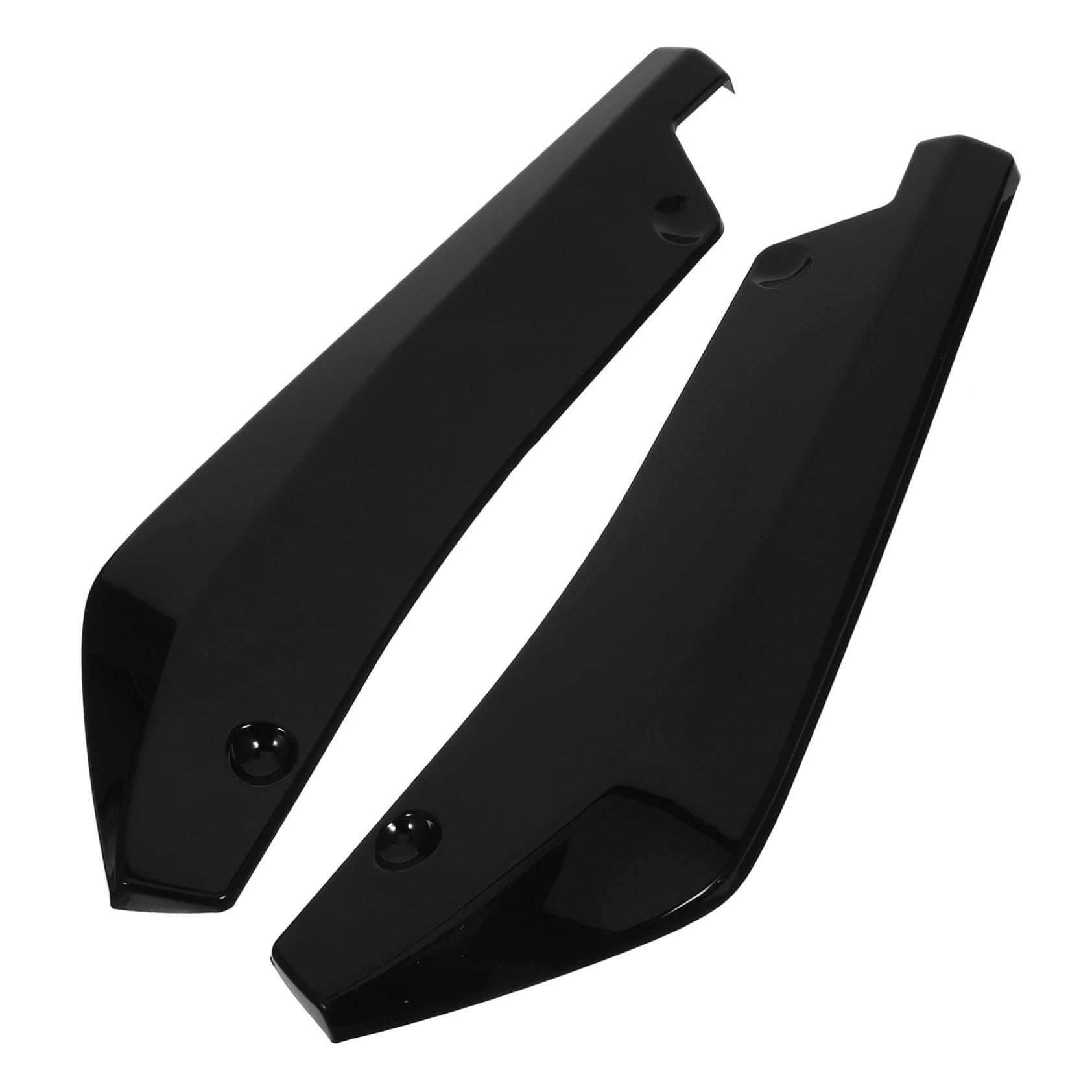 2st Heckecken Aus Kohlefaser Für Autos Spoiler Für Autos Auto-exterieur-zubehör Splitter Für Die Hintere Stoßstange Auto Heckdiffusor Auto Heckspoiler Autospoiler Black Pp GETAJGHSD von GETAJGHSD