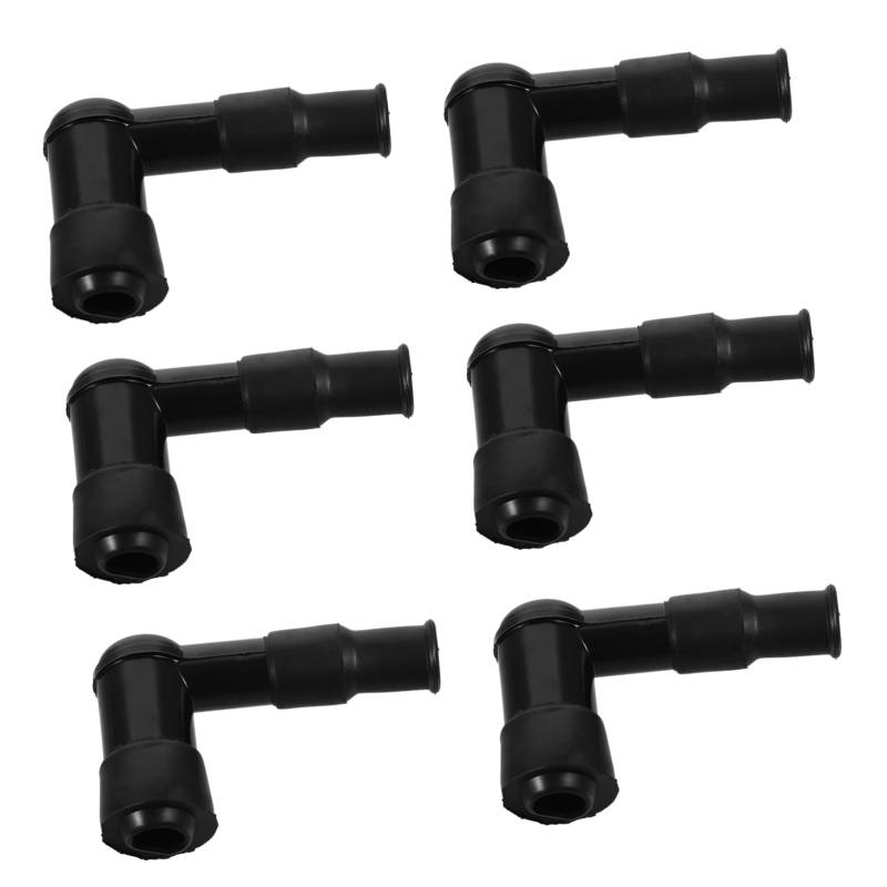 GETAJGHSD 10 Stück Motorradzubehör Zündkerzenstecker Für Pumpe Wasserpumpe Zündkerzenstecker Traktor Zündkerzenstecker Benzingenerator Zündkerzenstiefel Generatorzubehör Zündkerzenstiefel von GETAJGHSD