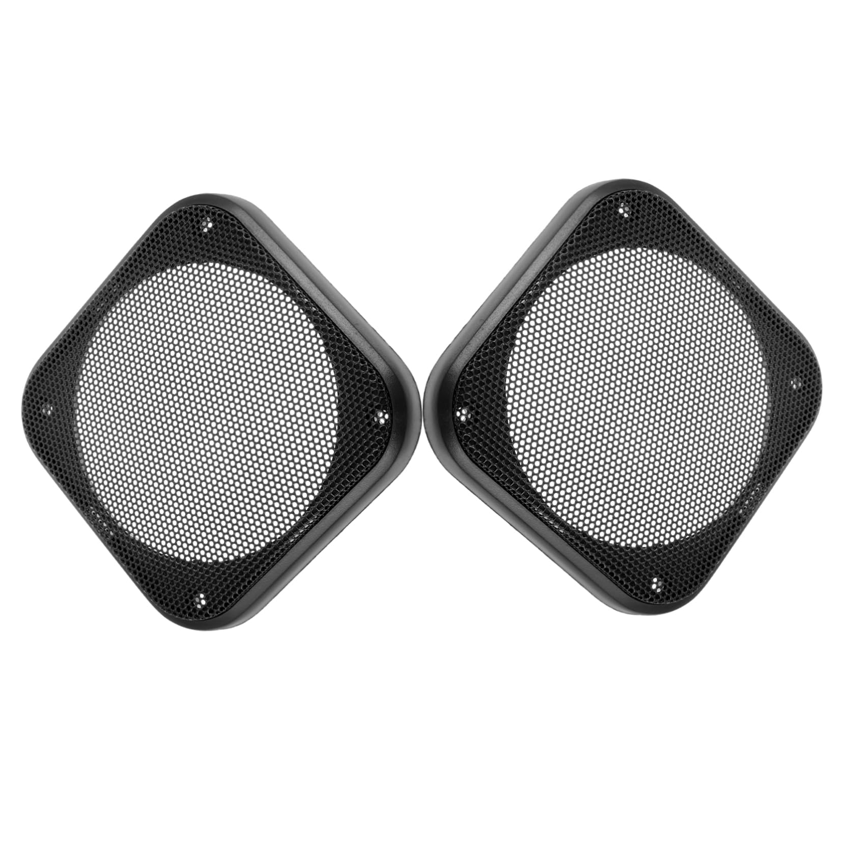 GETAJGHSD 2 Stück Lautsprechergitter Lautsprecherschutzabdeckung Metall Subwoofer Lautsprechergitter Lautsprechergitter Mesh Auto Lautsprechergitter Abdeckung Auto Subwoofer von GETAJGHSD