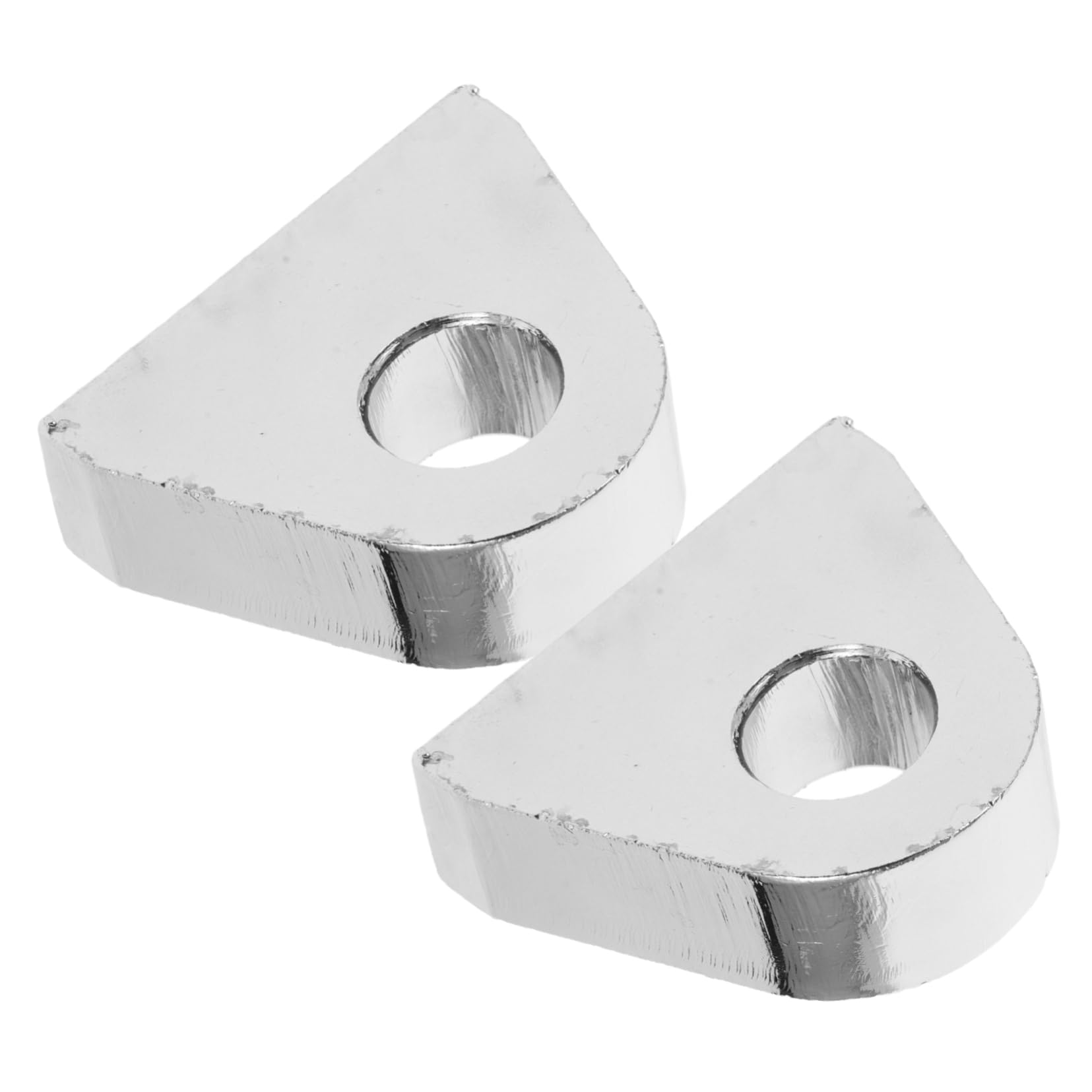 GETAJGHSD 2st Anhängerklemmbasis Gabelschäkel LKW-schäkelhalterung Gabelkopf-montagehalterung Schäkelhalterung Für LKW Schäkelhalterung Für Anhänger D-Ring-schäkelhalterung Silver Stahl von GETAJGHSD