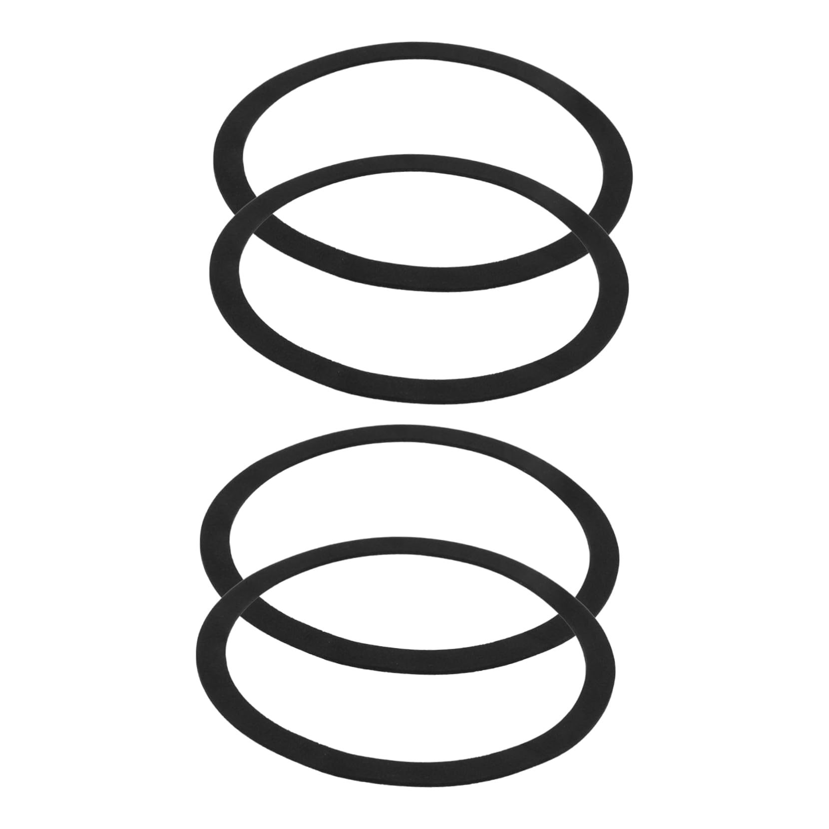 GETAJGHSD 4 Stück Lautsprecherdichtung Schaumstoff Lautsprecherring Autolautsprecher Abstandshalter Ring Schaumstoff Lautsprecheradapter Autolautsprecher Adapterring Lautsprecherring Ersatz von GETAJGHSD