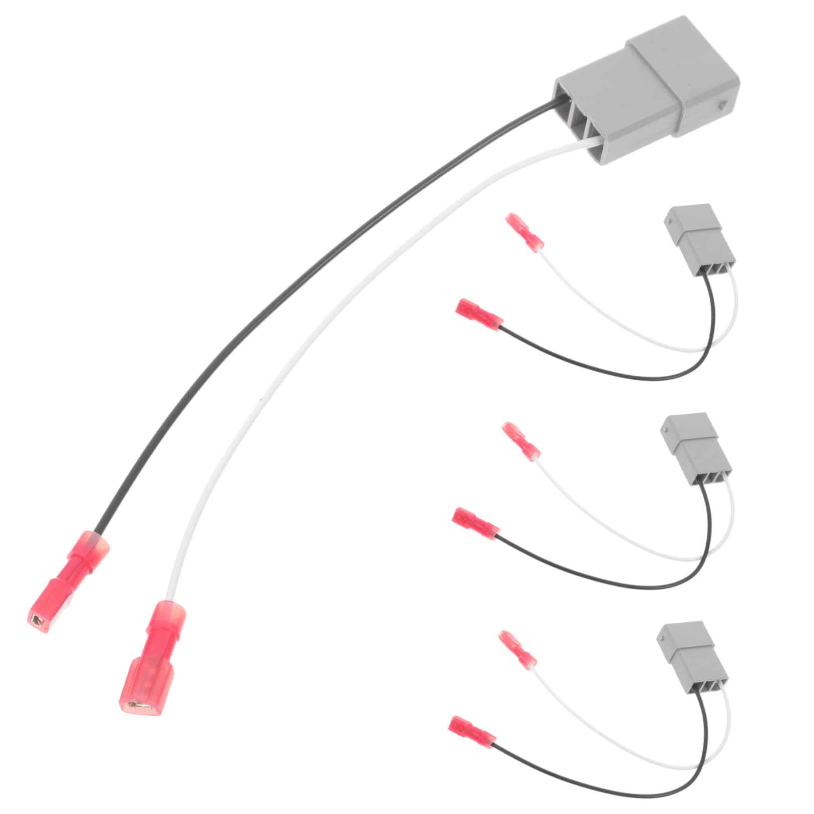 GETAJGHSD 4 Teiliger Lautsprecher Kabelbaum, Auto Lautsprecheranschluss Kabelbaum, Autozubehör, Autoteil, Lautsprecherkabel Kabelstecker, Lautsprecherkabelbaum Adapter, Ersatz von GETAJGHSD