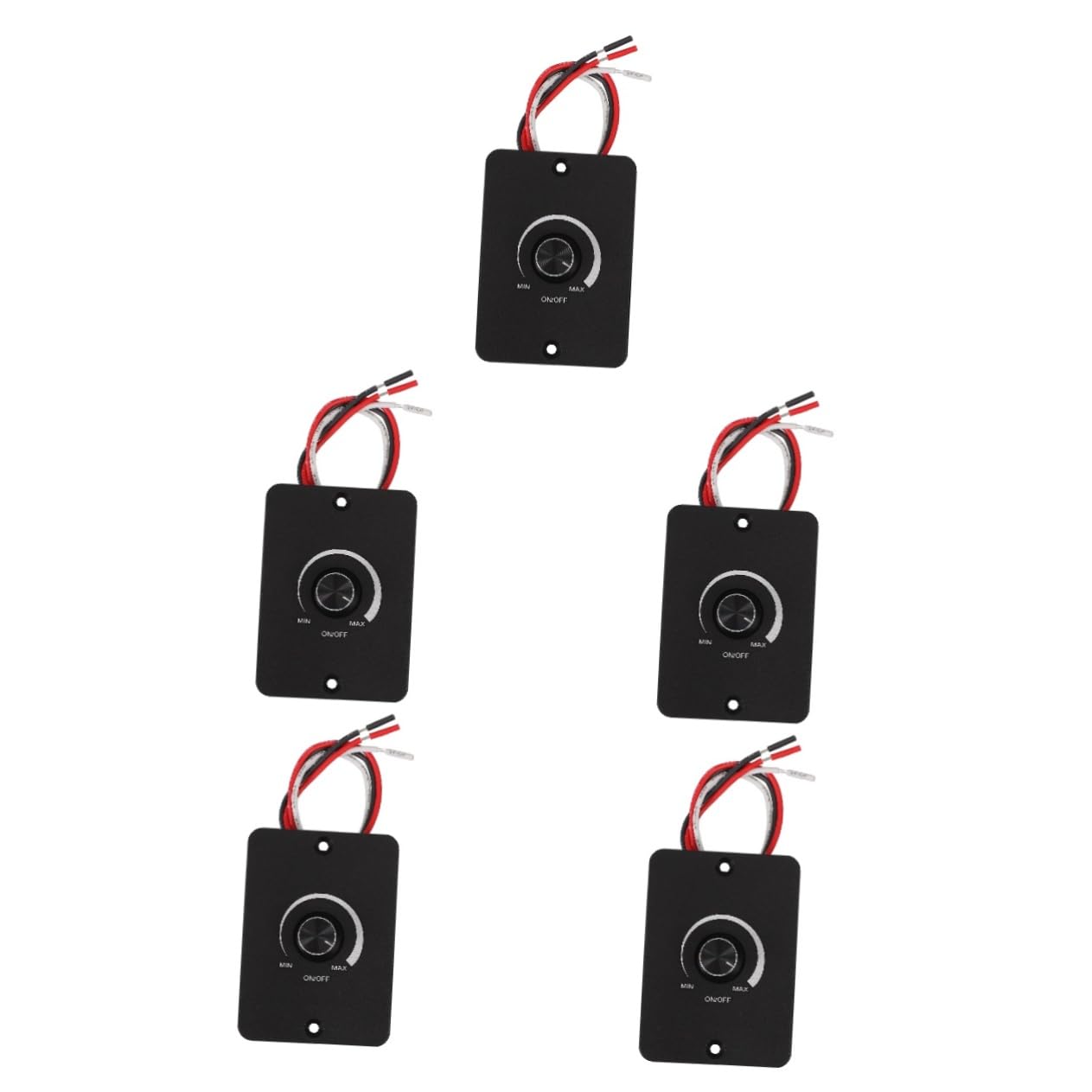 GETAJGHSD 5st Dimmer Rv-schalter Dimmbares Licht Sensor Umschalten Weltweit Intelligentes Licht Camper Pcl-luftanschlüsse Auto Wechselrichter Multi Gleichstrom Lichter Schwach Stk Black von GETAJGHSD