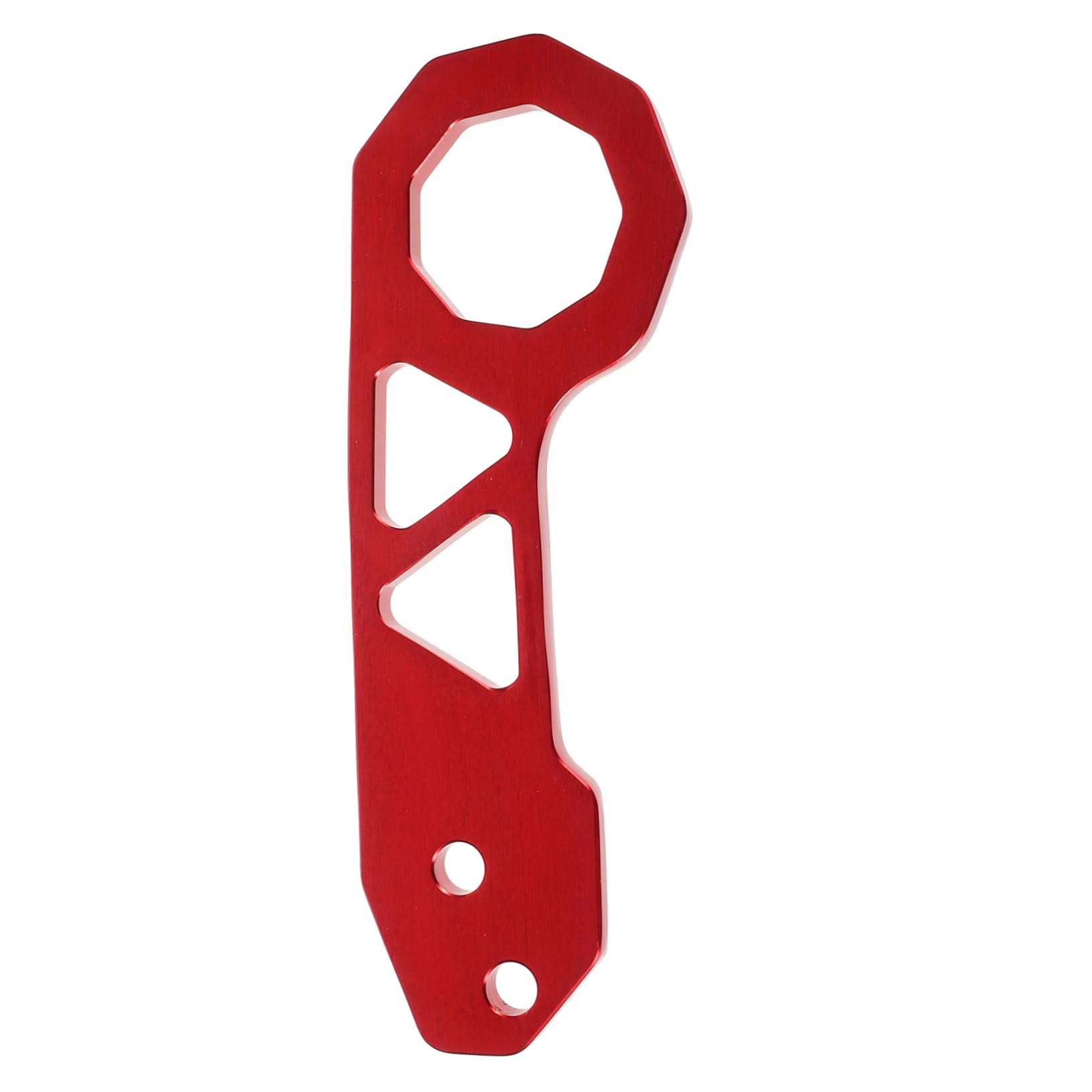 GETAJGHSD Anhängerkupplung Trailer Hook anhänger Haken autozubehör Accessoires für Auto zubehör für Auto autoreisezubehör Anhängerhaken Abschlepphaken Racing-Zughaken Aluminiumlegierung rot von GETAJGHSD