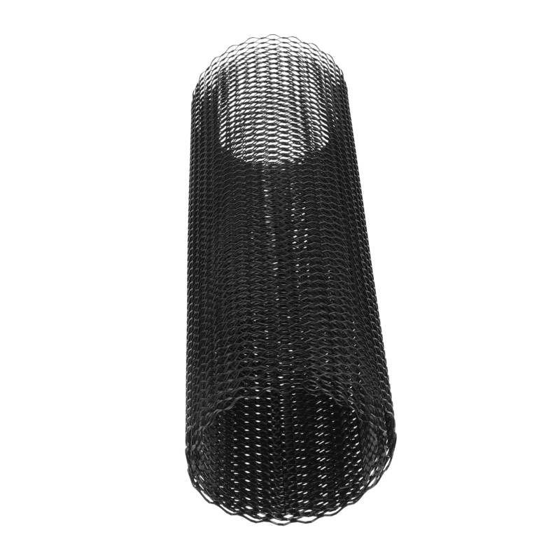 GETAJGHSD Auto Kühlergrill Mesh Gitter für Autogrill vorderes Grillgitter Mesh-Grill Auto Kühlergrill Gitter Auto Gitter Schutzgitter Grillnetze Grill Drahtgeflecht Aluminiumlegierung Black von GETAJGHSD