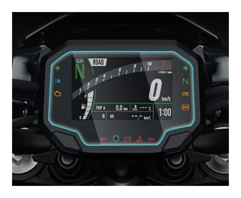 Bildschirm Protector Film Motorrad Für Kawasaki NI&nja 650 Z650 Z900 1000 Cluster Kratzschutz Film Dashboard Screen Protector Für Zubehör von GEUGDKSZP